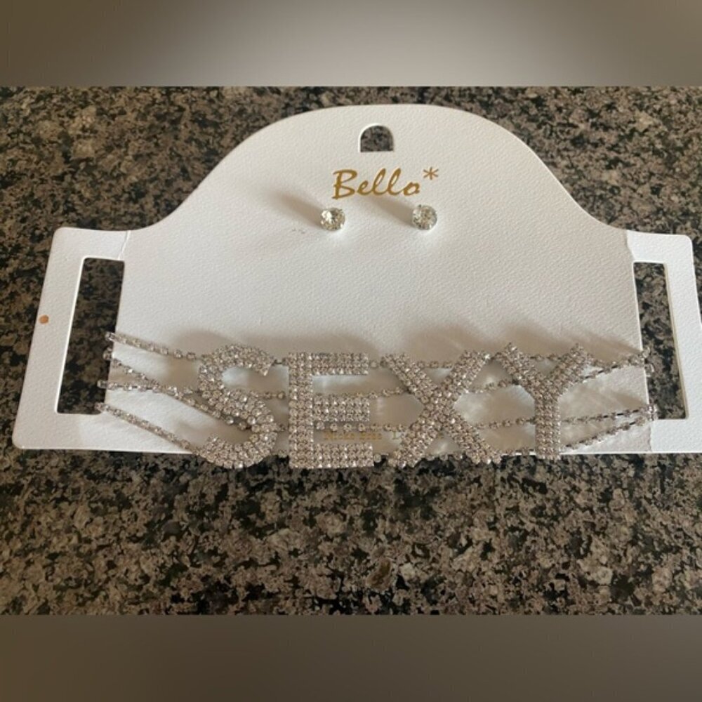 Sexy Rhinestone Necklace